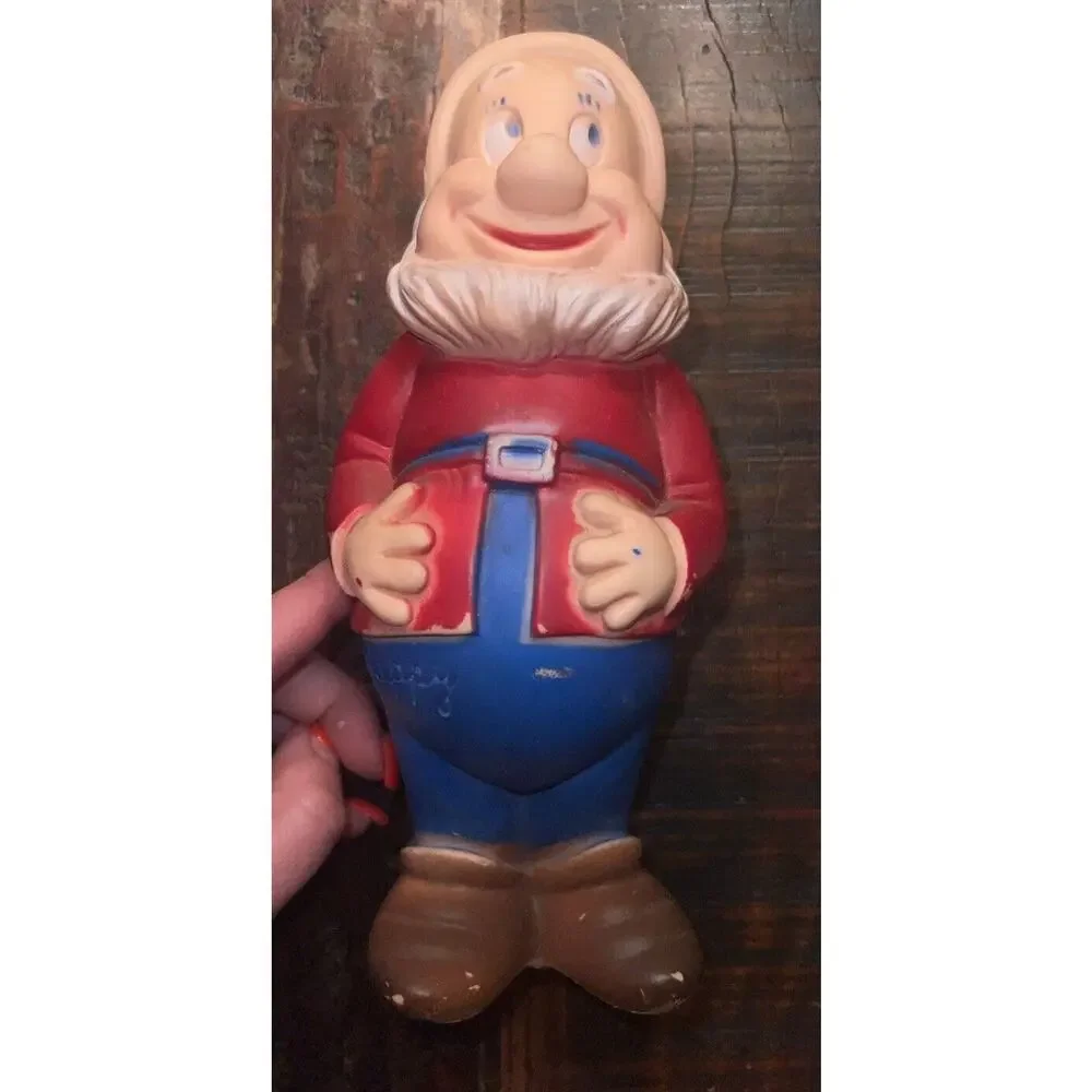 Rare Vintage Disney Snow White 7” Dwarf 1950’s HAPPY Miracle Vinyl